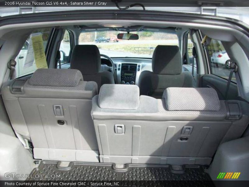 Sahara Silver / Gray 2006 Hyundai Tucson GLS V6 4x4