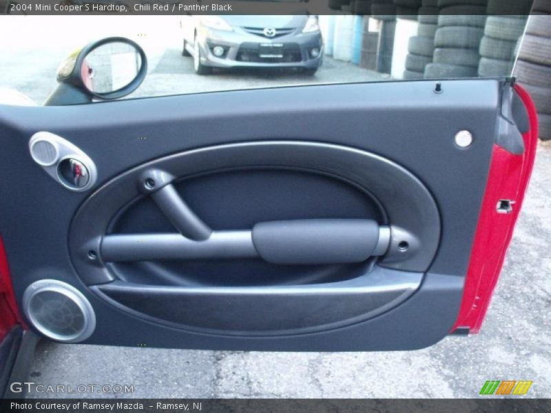 Chili Red / Panther Black 2004 Mini Cooper S Hardtop