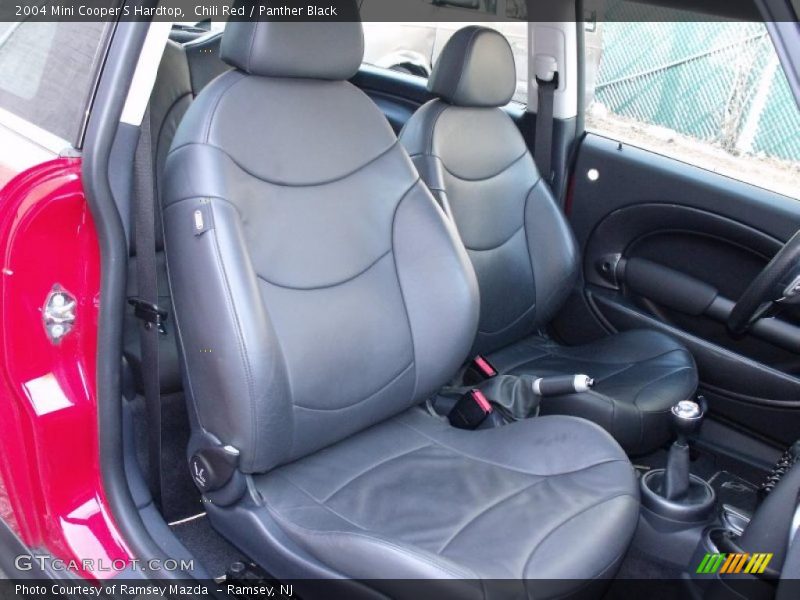 Chili Red / Panther Black 2004 Mini Cooper S Hardtop