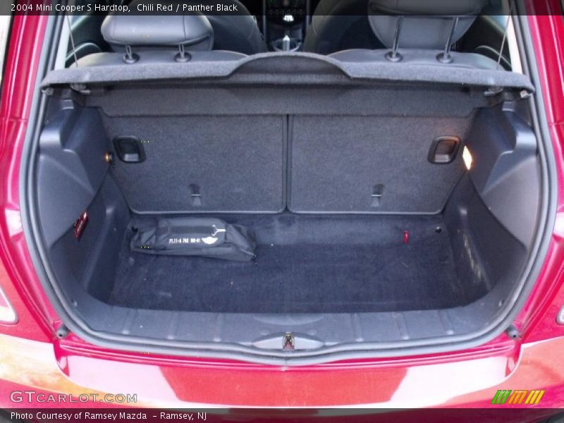 Chili Red / Panther Black 2004 Mini Cooper S Hardtop