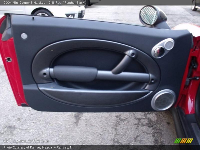 Chili Red / Panther Black 2004 Mini Cooper S Hardtop