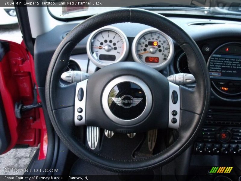 Chili Red / Panther Black 2004 Mini Cooper S Hardtop