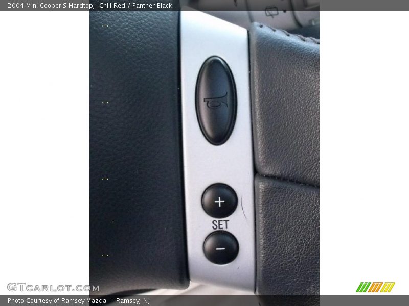 Chili Red / Panther Black 2004 Mini Cooper S Hardtop
