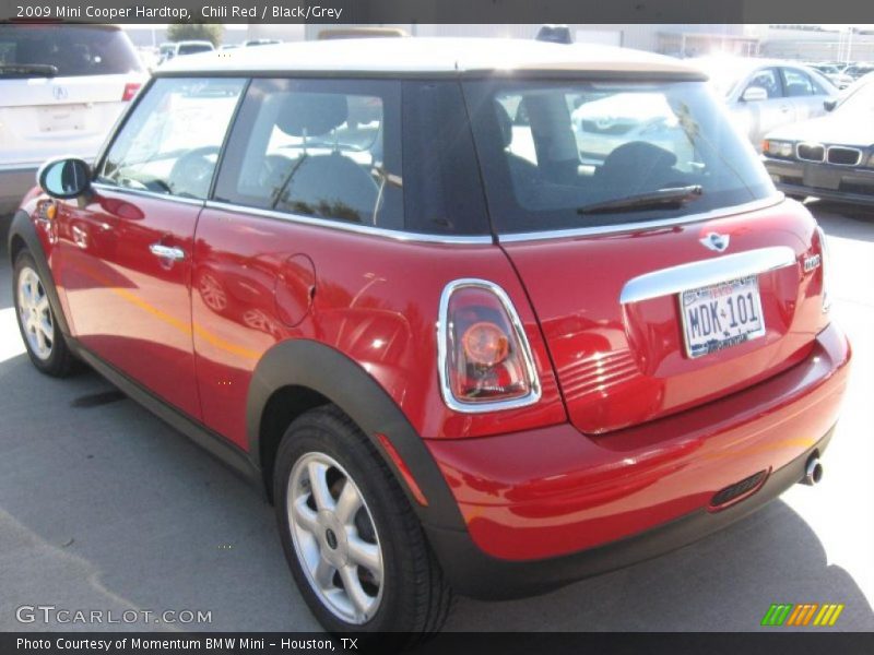 Chili Red / Black/Grey 2009 Mini Cooper Hardtop