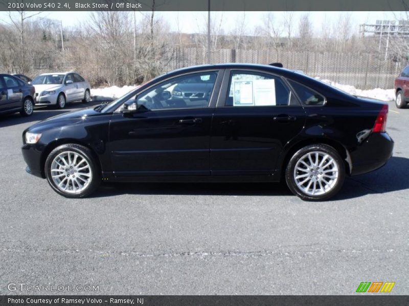 Black Stone / Off Black 2010 Volvo S40 2.4i