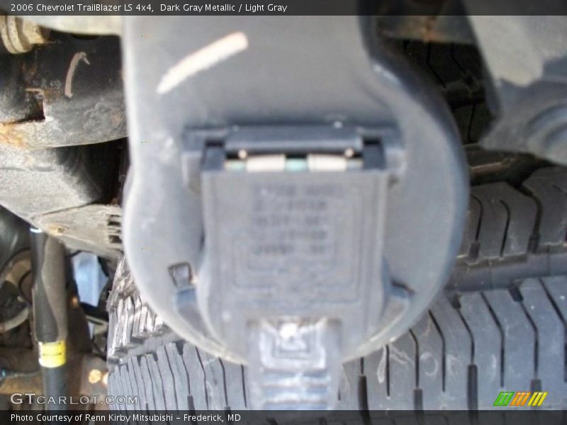 Dark Gray Metallic / Light Gray 2006 Chevrolet TrailBlazer LS 4x4