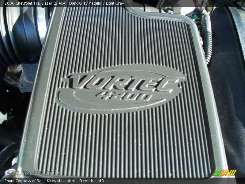 Dark Gray Metallic / Light Gray 2006 Chevrolet TrailBlazer LS 4x4