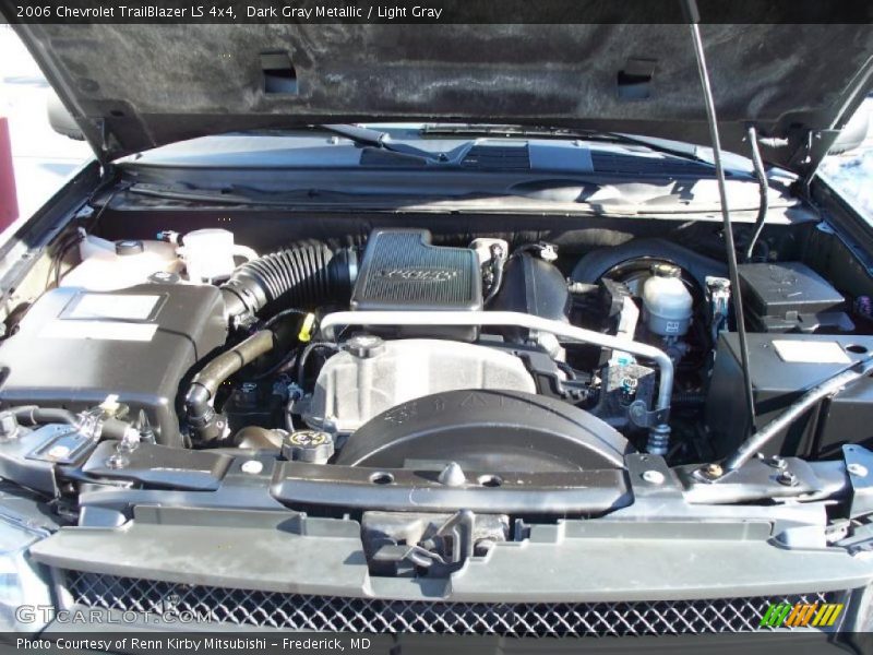 Dark Gray Metallic / Light Gray 2006 Chevrolet TrailBlazer LS 4x4