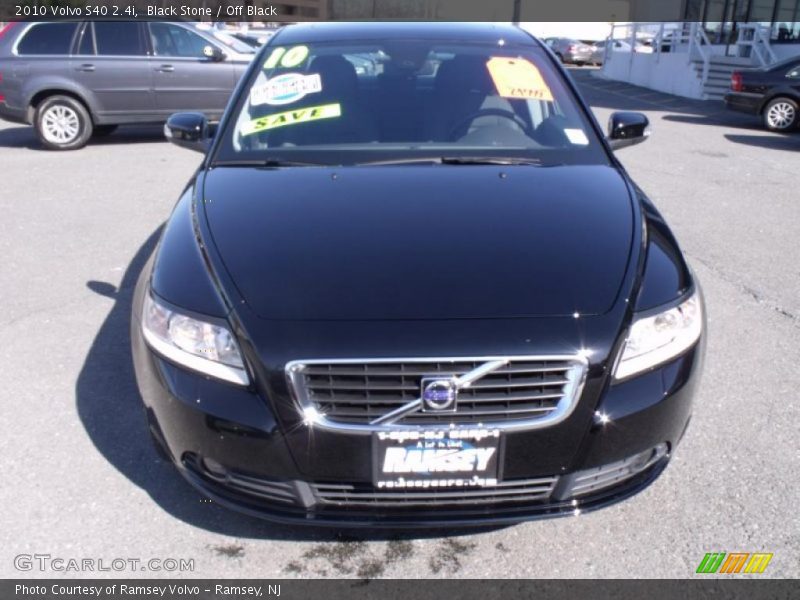 Black Stone / Off Black 2010 Volvo S40 2.4i