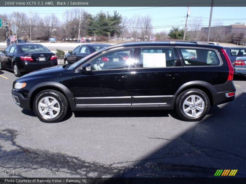 Black / Sandstone 2009 Volvo XC70 3.2 AWD