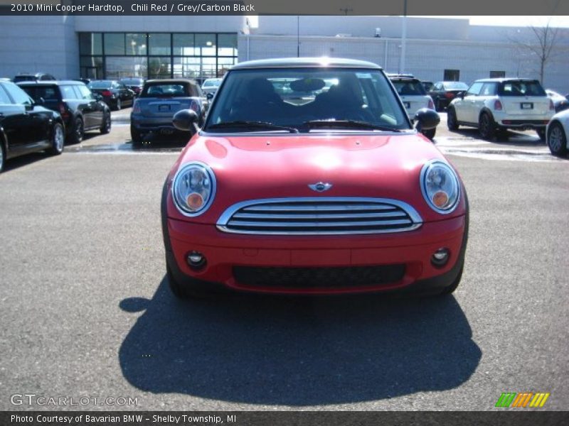 Chili Red / Grey/Carbon Black 2010 Mini Cooper Hardtop