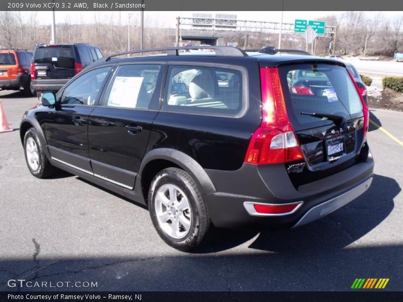 Black / Sandstone 2009 Volvo XC70 3.2 AWD