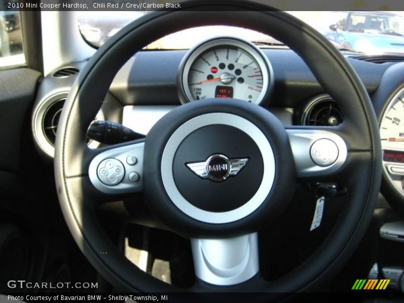 Chili Red / Grey/Carbon Black 2010 Mini Cooper Hardtop