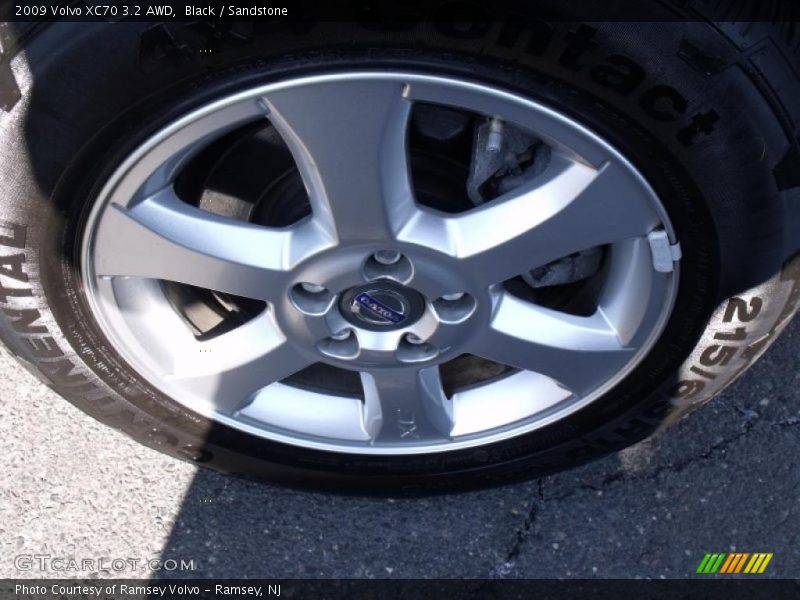 Black / Sandstone 2009 Volvo XC70 3.2 AWD