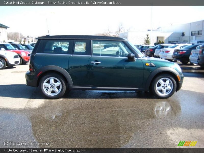 British Racing Green Metallic / Grey/Carbon Black 2010 Mini Cooper Clubman