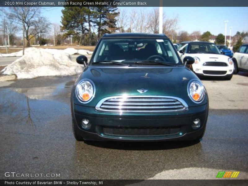 British Racing Green Metallic / Grey/Carbon Black 2010 Mini Cooper Clubman