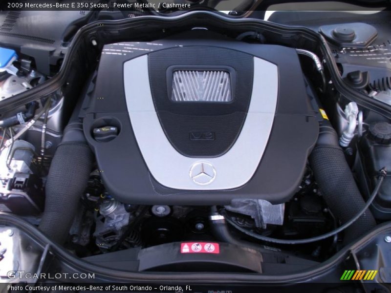 Pewter Metallic / Cashmere 2009 Mercedes-Benz E 350 Sedan