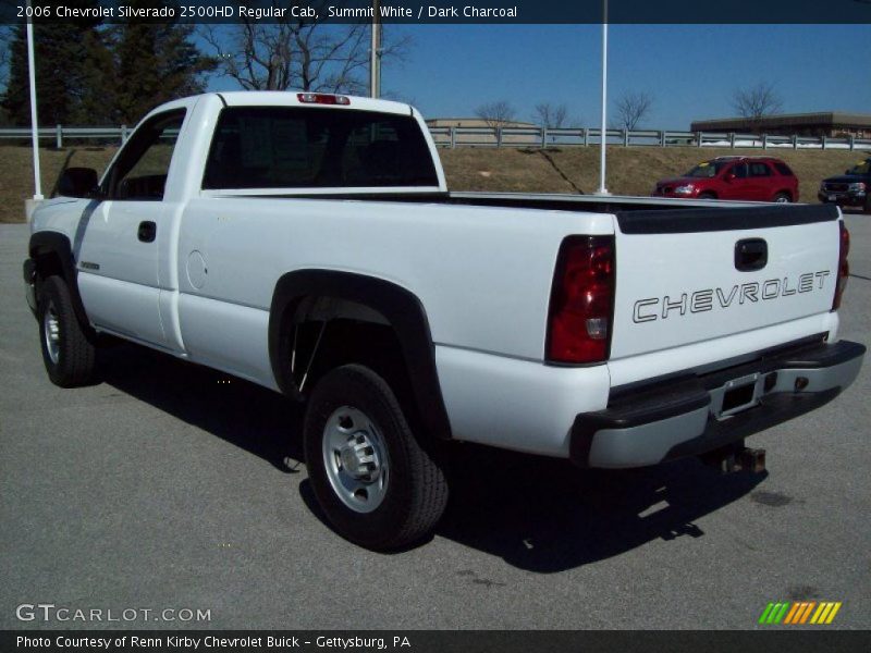 Summit White / Dark Charcoal 2006 Chevrolet Silverado 2500HD Regular Cab