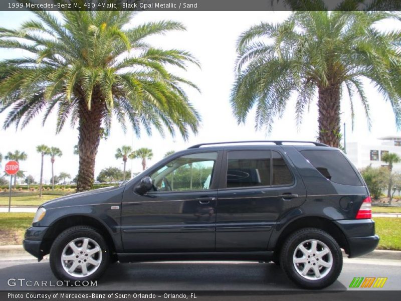 Black Opal Metallic / Sand 1999 Mercedes-Benz ML 430 4Matic