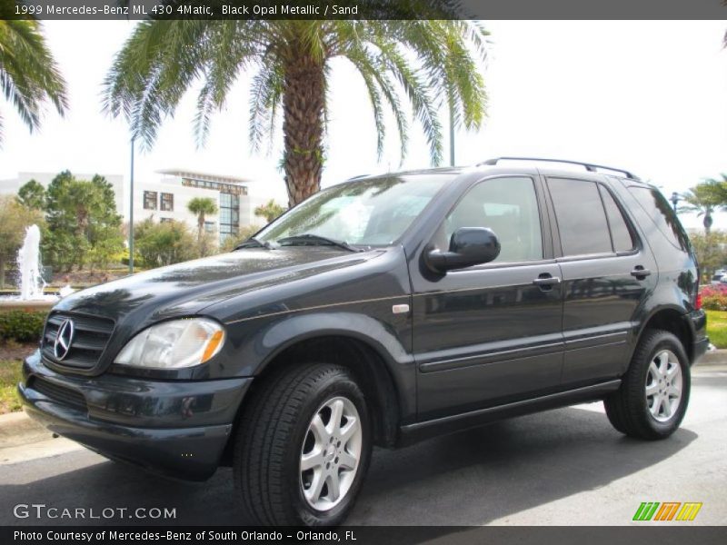 Black Opal Metallic / Sand 1999 Mercedes-Benz ML 430 4Matic