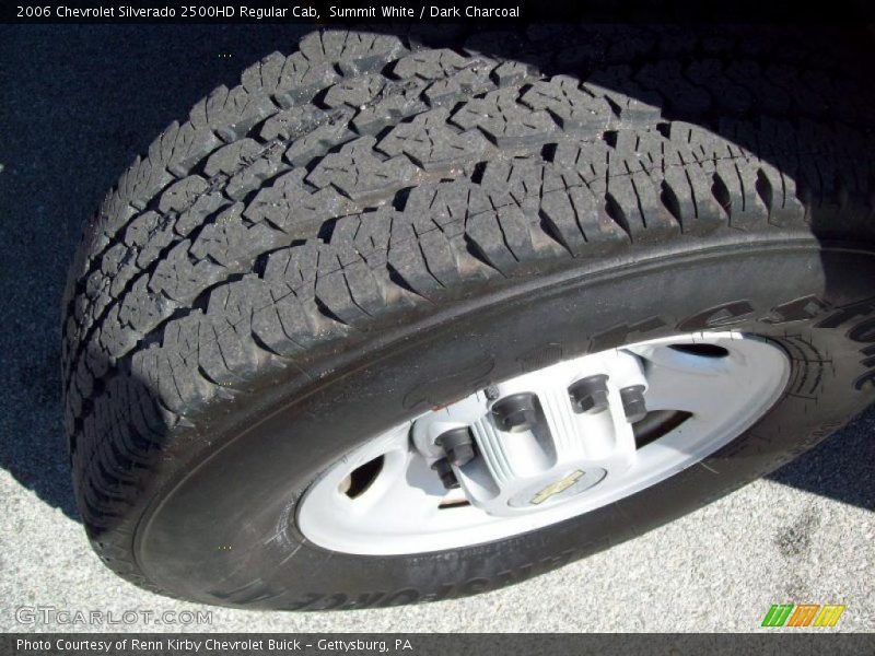 Summit White / Dark Charcoal 2006 Chevrolet Silverado 2500HD Regular Cab