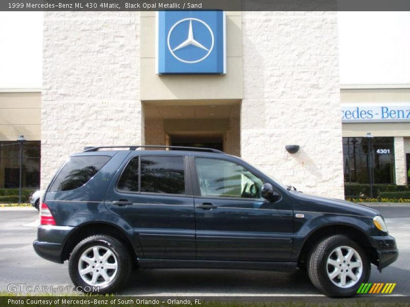Black Opal Metallic / Sand 1999 Mercedes-Benz ML 430 4Matic