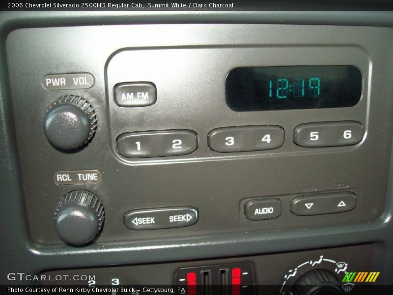 Summit White / Dark Charcoal 2006 Chevrolet Silverado 2500HD Regular Cab