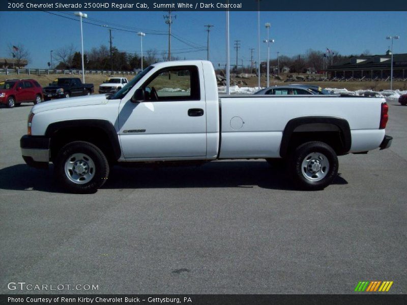 Summit White / Dark Charcoal 2006 Chevrolet Silverado 2500HD Regular Cab