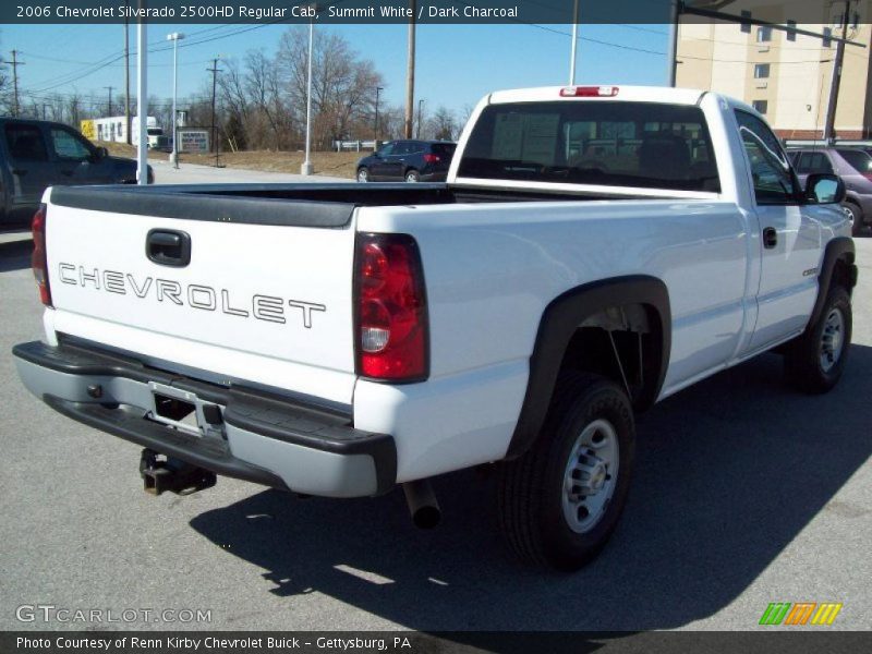 Summit White / Dark Charcoal 2006 Chevrolet Silverado 2500HD Regular Cab