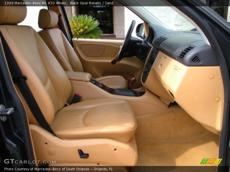 Black Opal Metallic / Sand 1999 Mercedes-Benz ML 430 4Matic