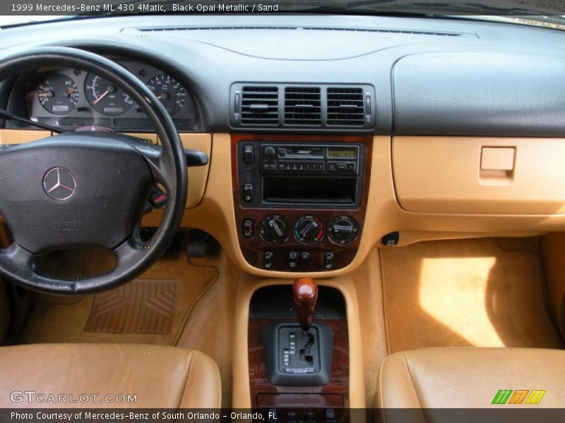 Black Opal Metallic / Sand 1999 Mercedes-Benz ML 430 4Matic