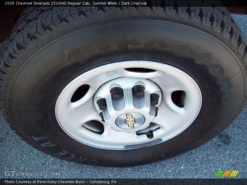 Summit White / Dark Charcoal 2006 Chevrolet Silverado 2500HD Regular Cab