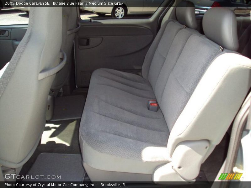 Butane Blue Pearl / Medium Slate Gray 2005 Dodge Caravan SE