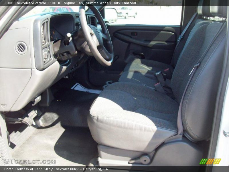 Summit White / Dark Charcoal 2006 Chevrolet Silverado 2500HD Regular Cab