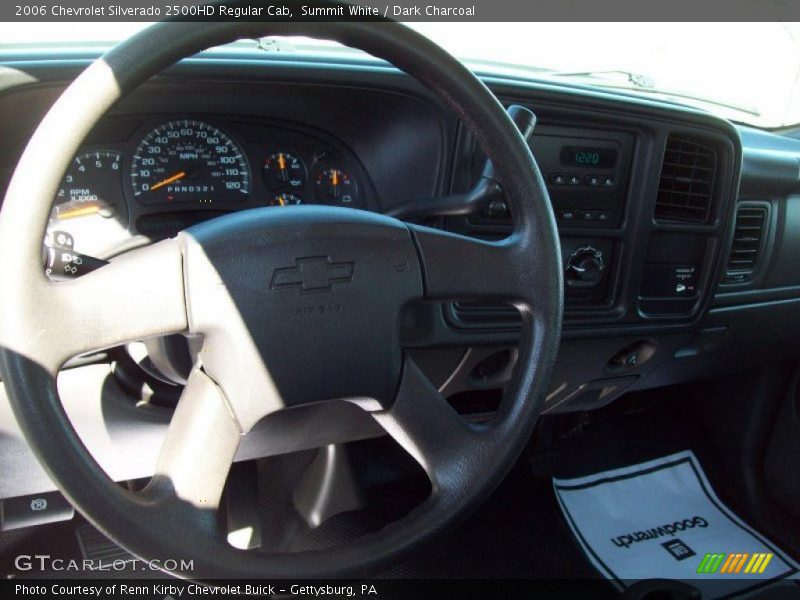 Summit White / Dark Charcoal 2006 Chevrolet Silverado 2500HD Regular Cab