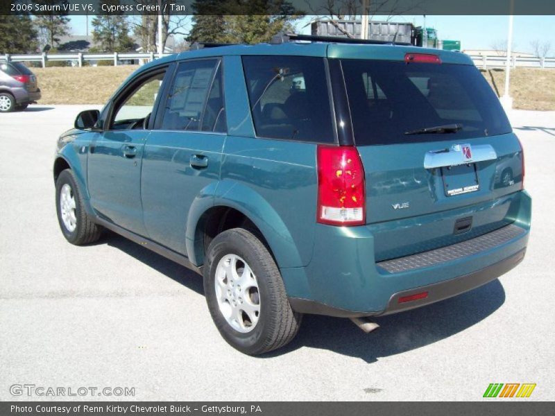 Cypress Green / Tan 2006 Saturn VUE V6