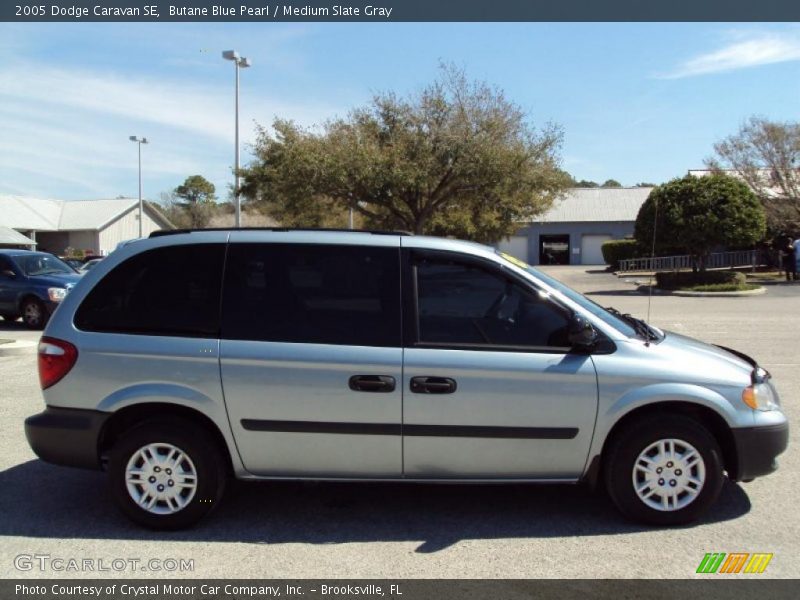 Butane Blue Pearl / Medium Slate Gray 2005 Dodge Caravan SE