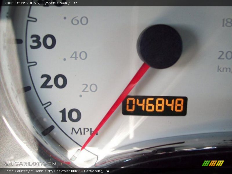 Cypress Green / Tan 2006 Saturn VUE V6