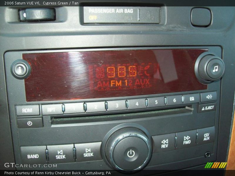 Cypress Green / Tan 2006 Saturn VUE V6