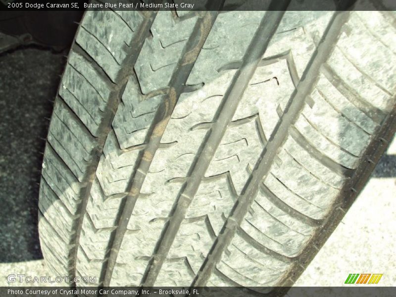 Butane Blue Pearl / Medium Slate Gray 2005 Dodge Caravan SE
