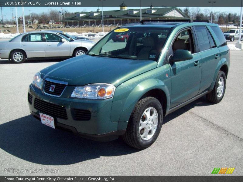 Cypress Green / Tan 2006 Saturn VUE V6