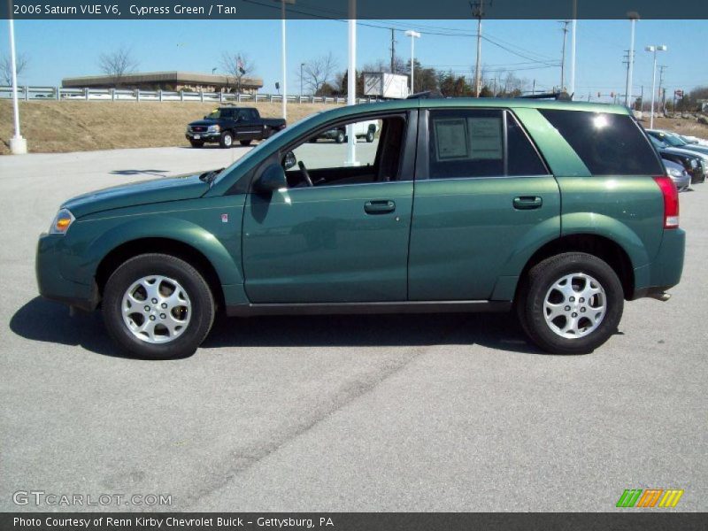 Cypress Green / Tan 2006 Saturn VUE V6