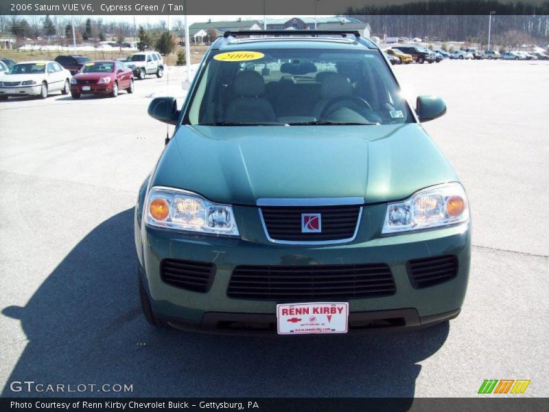 Cypress Green / Tan 2006 Saturn VUE V6