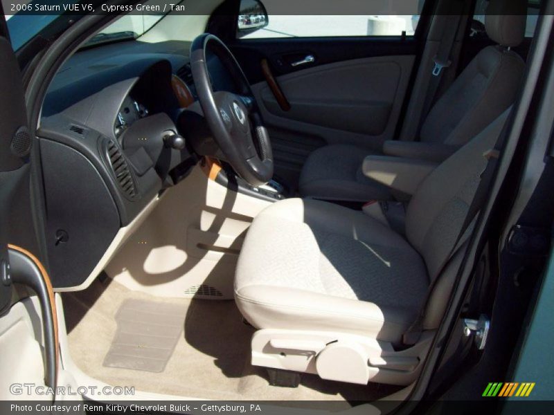 Cypress Green / Tan 2006 Saturn VUE V6
