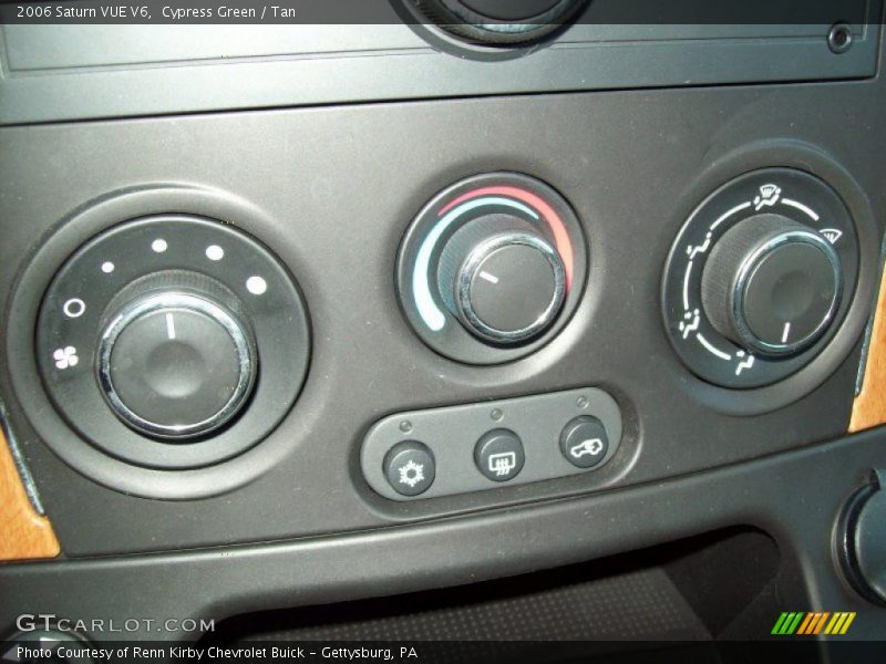 Cypress Green / Tan 2006 Saturn VUE V6