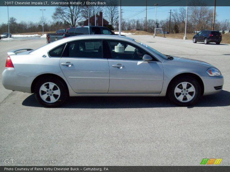 Silverstone Metallic / Ebony Black 2007 Chevrolet Impala LT