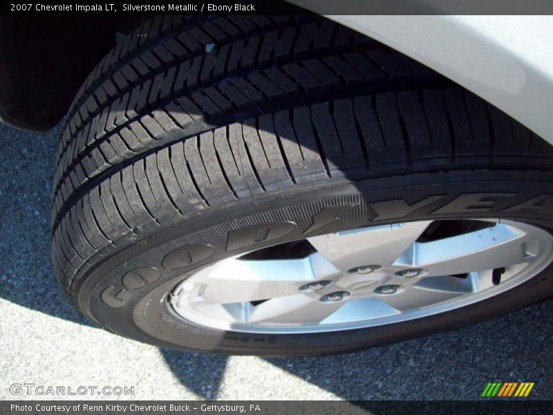 Silverstone Metallic / Ebony Black 2007 Chevrolet Impala LT