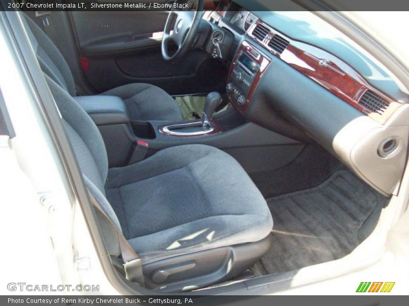 Silverstone Metallic / Ebony Black 2007 Chevrolet Impala LT