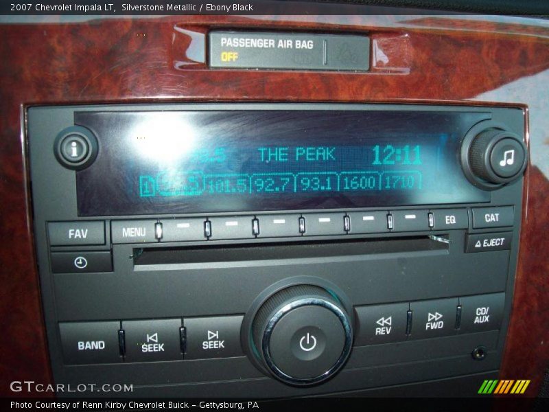 Silverstone Metallic / Ebony Black 2007 Chevrolet Impala LT