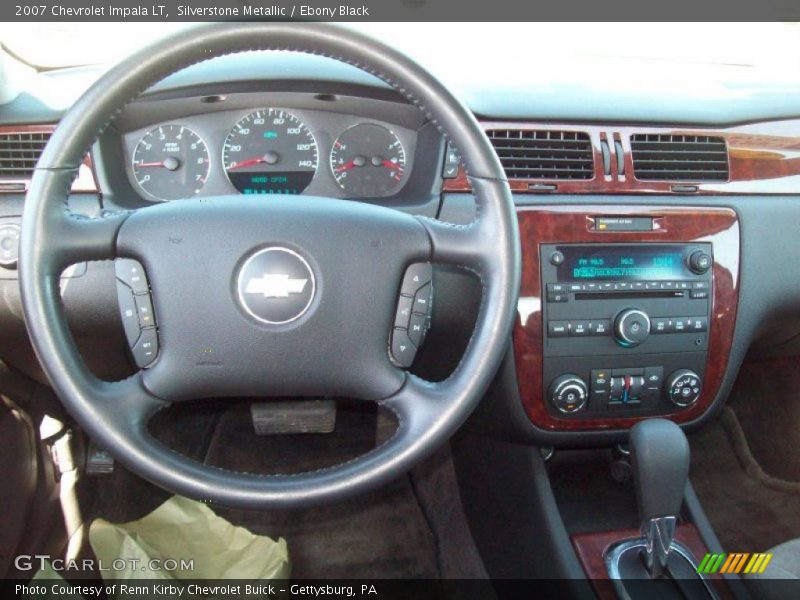 Silverstone Metallic / Ebony Black 2007 Chevrolet Impala LT